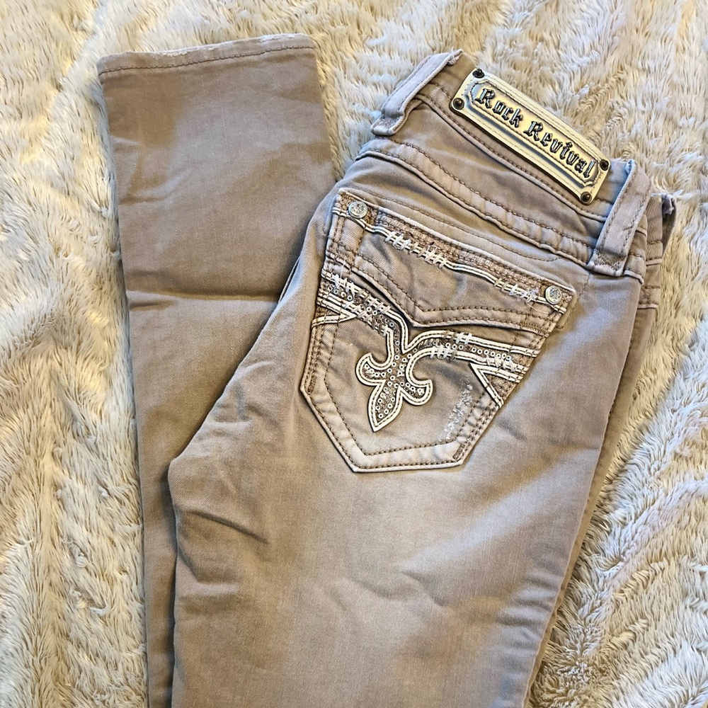 Rock revival ankle skinny Jean